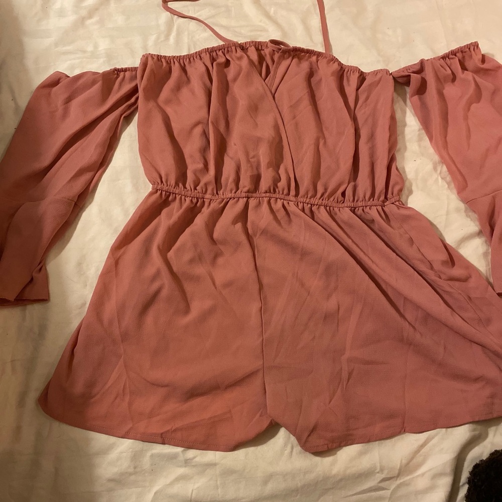 Pink romper